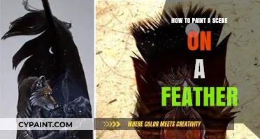 Mastering Feather Art: Techniques to Paint Stunning Scenes on Delicate Feathers