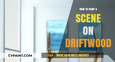 Creative Driftwood Art: Painting Scenic Masterpieces on Natural Canvases
