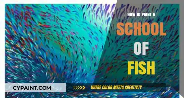 Mastering the Art of Painting a Vibrant School of Fish