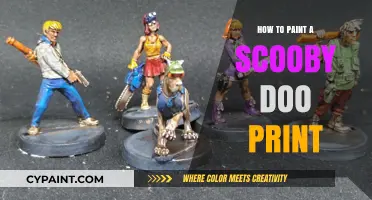 Mastering the Art: How to Paint a Vibrant Scooby-Doo Print