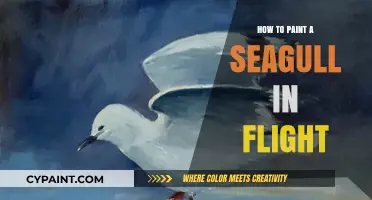 Mastering the Art: Painting a Seagull in Flight Step-by-Step