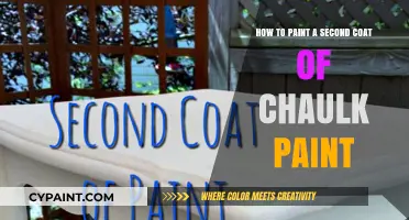 Applying a Second Coat of Chalk Paint