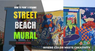Create a Vibrant Sesame Street Beach Mural: Step-by-Step Guide