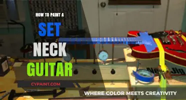 Mastering Set Neck Guitar Painting: A Step-by-Step Guide for Beginners