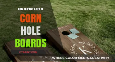 Corn Hole Boards: Painting Guide and Tips