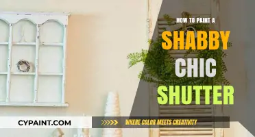 Transform Old Shutters: Easy Shabby Chic Painting Tutorial