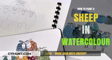 Master Watercolour Sheep Painting: Easy Step-by-Step Guide for Beginners