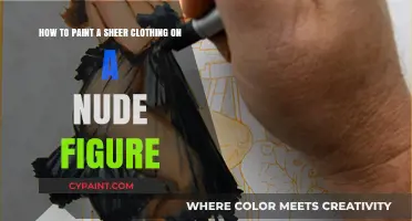Mastering Transparency: Painting Sheer Clothing on Nude Figures