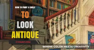 Master Antique Shelf Painting: Easy Steps for Vintage Charm