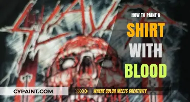 Creative Macabre Art: Painting Shirts with Blood Techniques and Tips