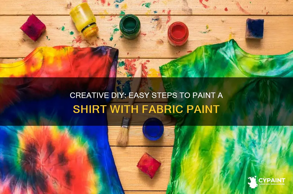 how to paint a shirt with fabric paint
