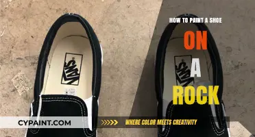 Creative Rock Art: Step-by-Step Guide to Painting a Shoe on a Rock