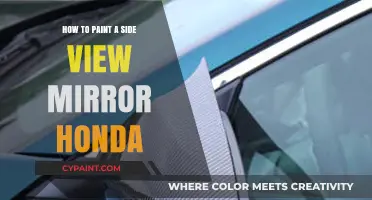 DIY Guide: Painting Your Honda Side View Mirror Like a Pro