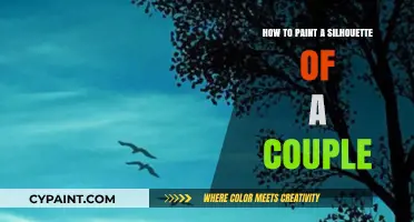 Mastering Silhouette Art: Painting a Romantic Couple Step-by-Step