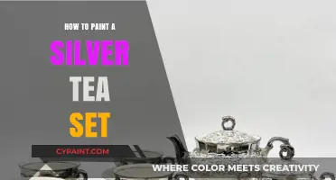 Elegant Silver Tea Set Painting: A Step-by-Step Creative Guide