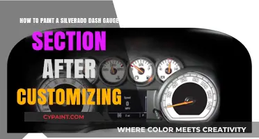 Revamping Your Silverado: A Guide to Custom Gauge Painting