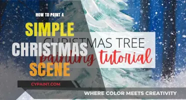 Easy Christmas Scene Painting: Step-by-Step Guide for Beginners