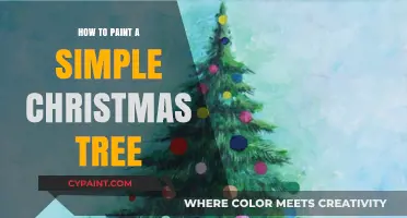 Easy Christmas Tree Painting: Step-by-Step Guide for Festive Art