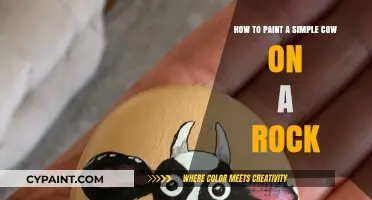 Painting a Cow Rock: Simple Steps for Beginners