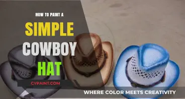 Easy Steps to Paint Your Own Classic Cowboy Hat Design