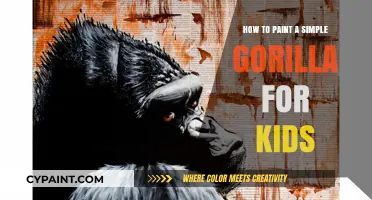 Easy Gorilla Painting: Fun Step-by-Step Guide for Kids