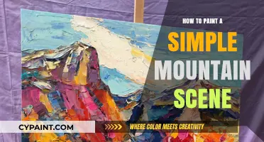 Mastering Mountain Art: Easy Steps to Paint a Scenic Landscape