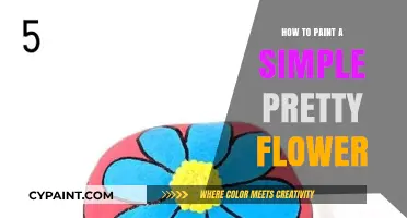 Easy Steps to Paint a Beautiful Simple Flower for Beginners