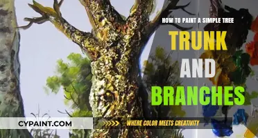 Painting Trees: Simple Trunk and Branches Techniques