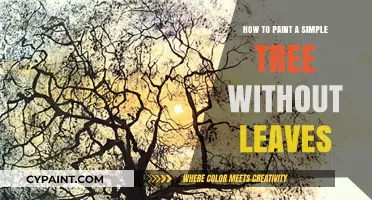 Mastering Minimalism: Painting a Leafless Tree in Simple Steps