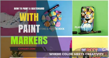 Creative Skateboard Art: Painting with Paint Markers Step-by-Step Guide