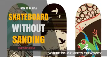 Effortless Skateboard Painting: Skip Sanding, Achieve a Smooth Finish