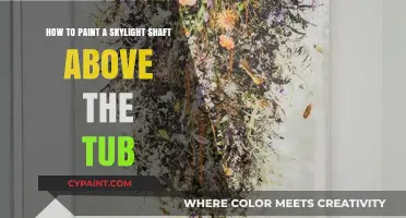 DIY: Painting a Skylight Shaft Above Your Tub