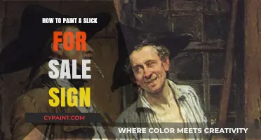 Crafting a Slick 'For Sale' Sign: Easy Painting Tips & Tricks