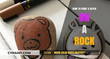 Creative Rock Painting: Step-by-Step Guide to Painting a Sloth