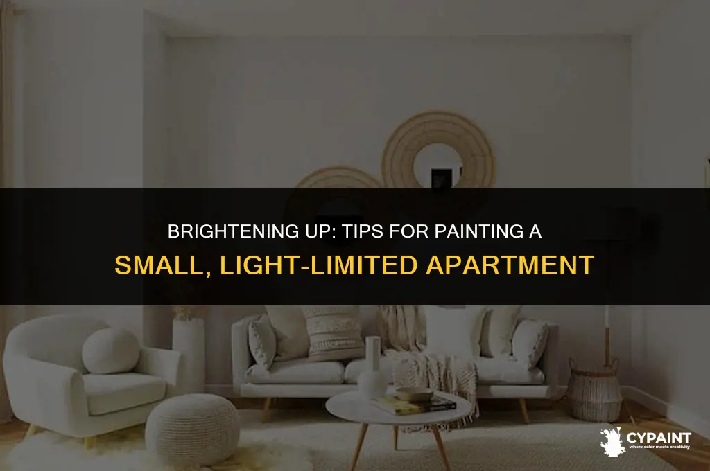 how to paint a small apartment with little natural light