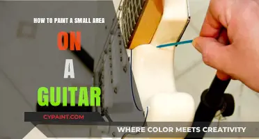 Painting a Guitar: Small Area, Big Impact