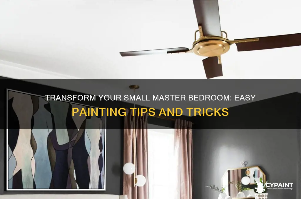 how to paint a small master bedroom