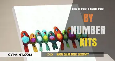 Easy Steps to Paint Miniature Paint by Numbers