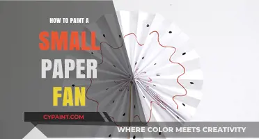 Creative Steps to Paint a Delicate Paper Fan Easily