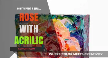 Mastering Acrylic Rose Painting: A Step-by-Step Guide for Small Canvases