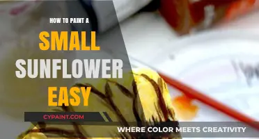 Simple Sunflower Painting: Easy Steps for Beginners to Create Art