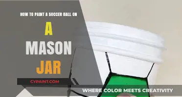 Crafty Soccer Ball Mason Jar: A Step-by-Step DIY Guide