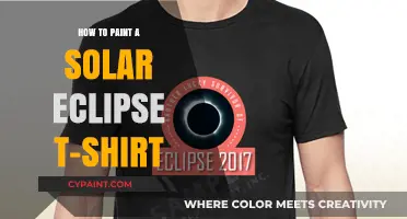DIY Solar Eclipse T-Shirt Painting: Creative Guide for Celestial Art