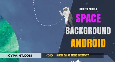 Mastering Android Art: Painting a Stunning Space Background Step-by-Step