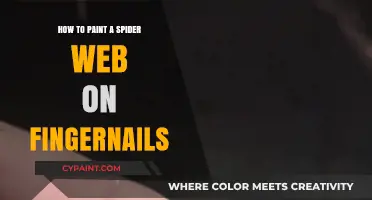 Spooky Nail Art: Easy Spider Web Design Tutorial for Beginners