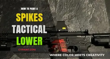 Mastering the Art: Painting Your Spikes Tactical Lower Receiver