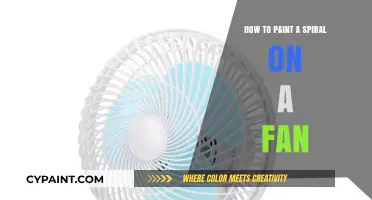 Creative Fan Art: Master Painting Spirals on Your Fan Blades