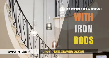 Spiral Staircase Painting: Iron Rods, a Fresh Look