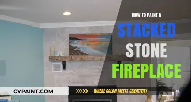 Transform Your Space: Painting a Stacked Stone Fireplace Step-by-Step