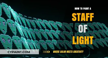 Mastering the Art: Painting a Staff of Light Step-by-Step Guide